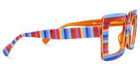 Jackie - Rectangle Multicolor Eyeglasses | Vooglam