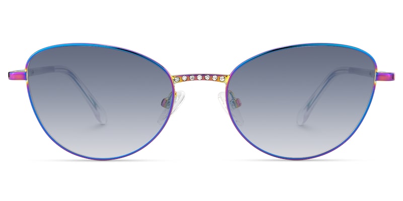 Starlette - Cat Eye Multicolor Sunglasses