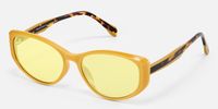Macsen - Cat Eye Yellow Prescription Sunglasses