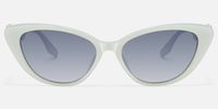 No Fate - Cat Eye Black Sunglasses | Vooglam Angle View