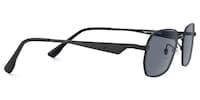 Aether - Geometric Black Sunglasses - 4