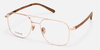 York - Aviator Gold Eyeglasses