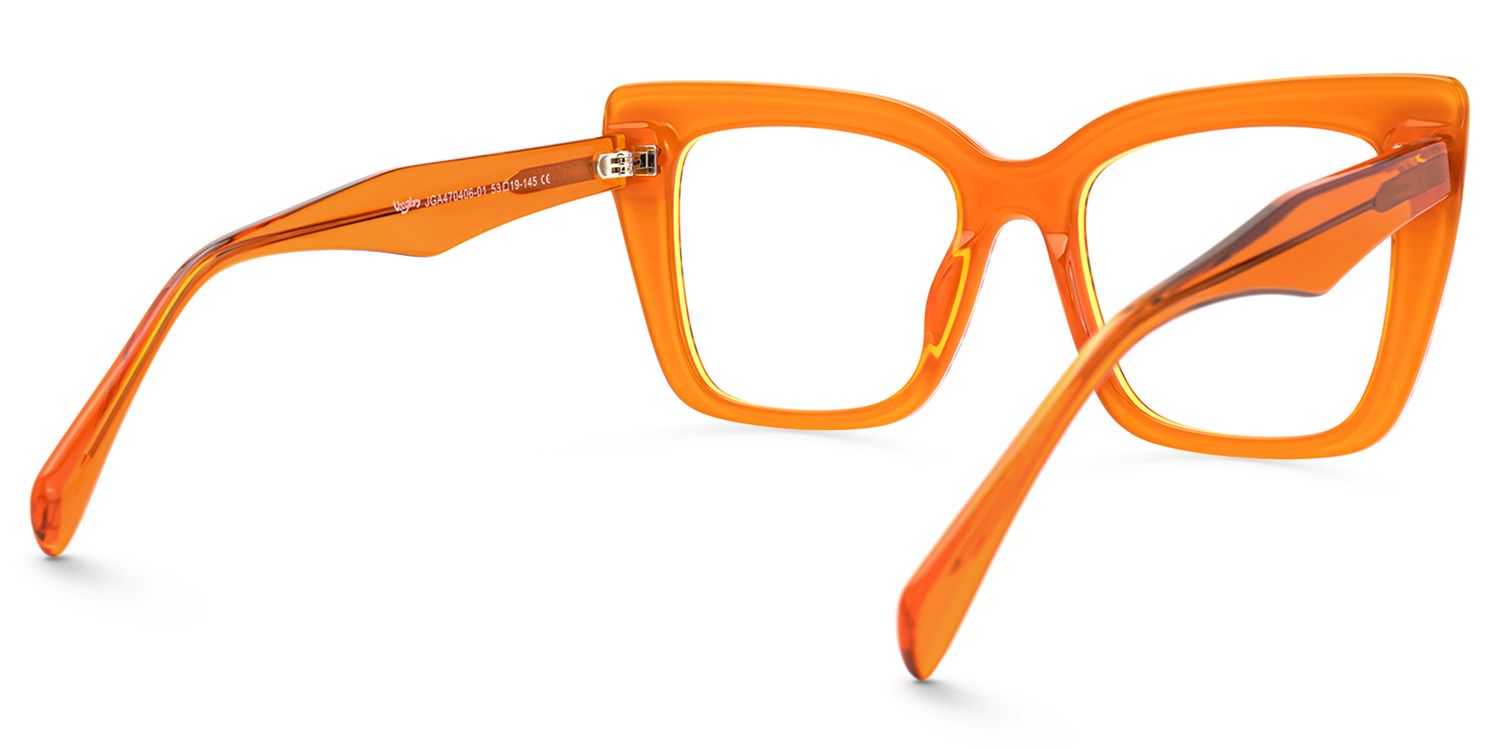 Kaipo - Square Multicolor Eyeglasses | Vooglam Side View