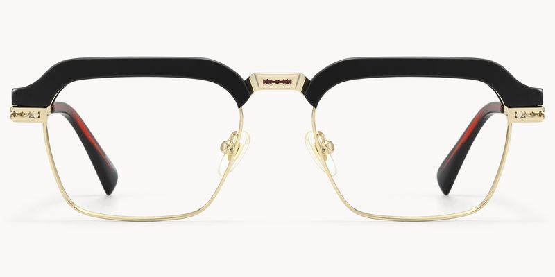 Archive - Rectangle Black Eyeglasses