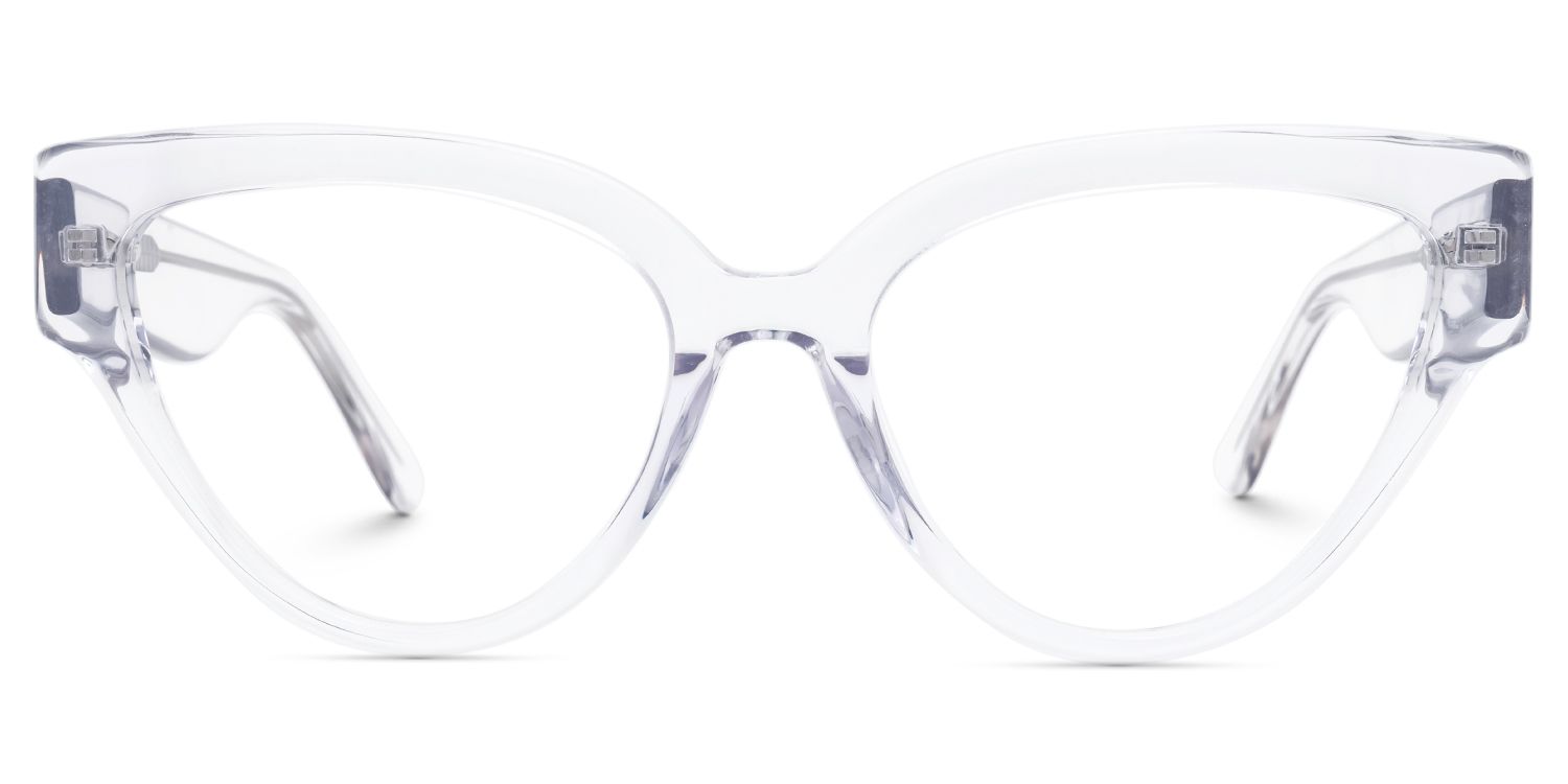Emilie - Cat Eye Crystal Eyeglasses product detail 2