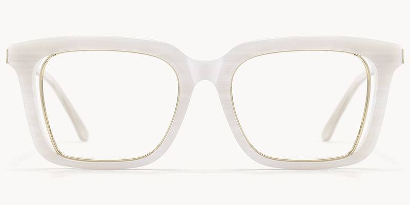 Chaparral - Rectangle White Eyeglasses
