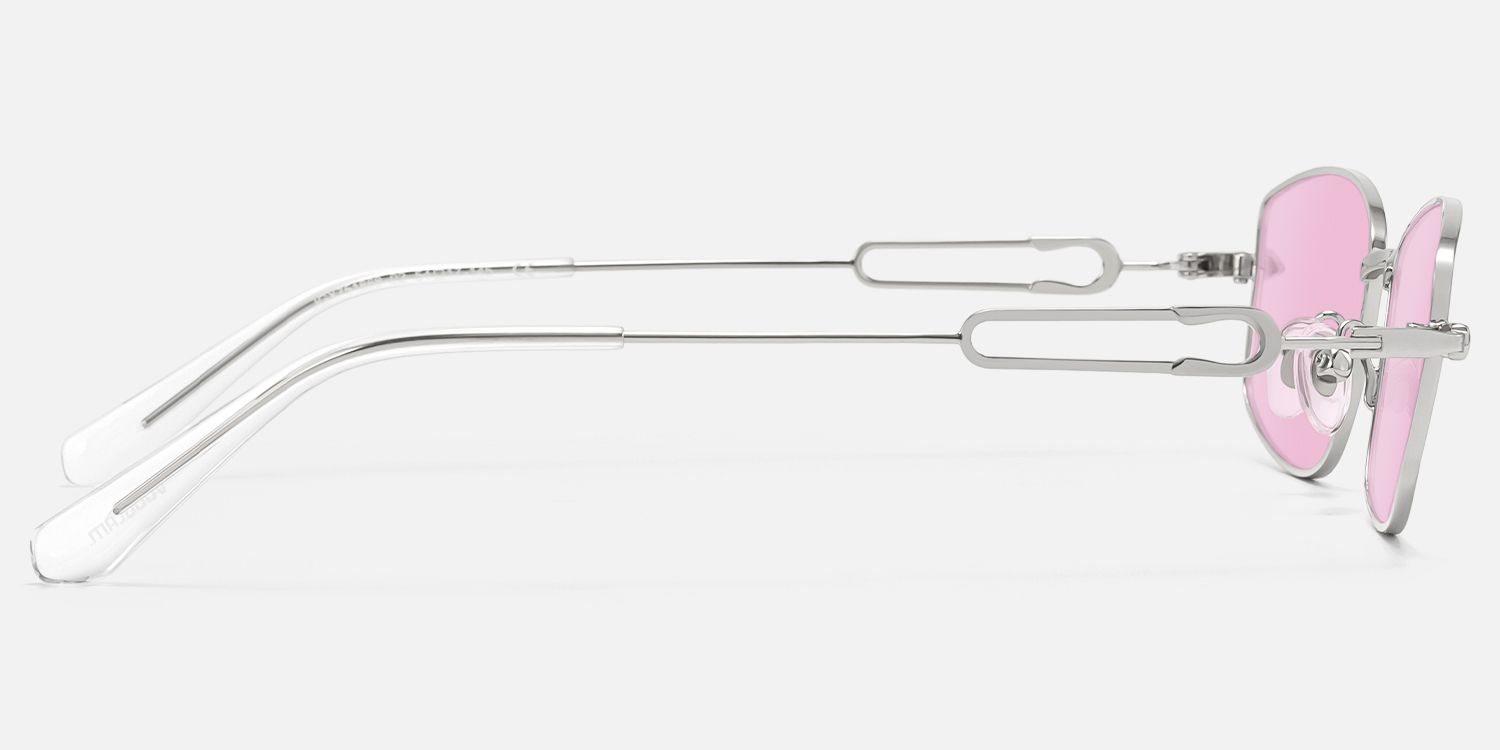 Bladework - Rectangle Silver Sunglasses product detail 3