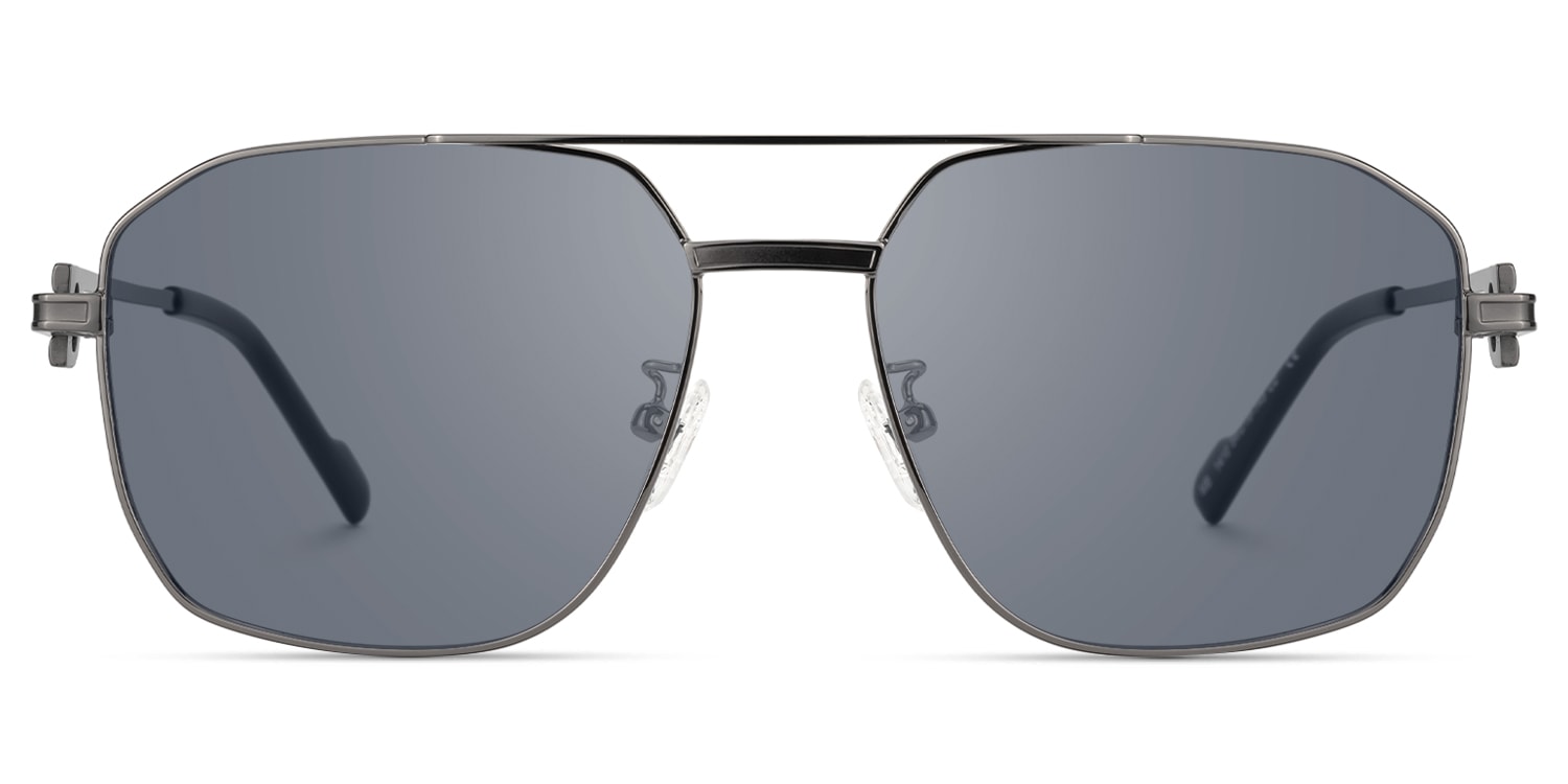 Aero - Aviator Grey Sunglasses - 1