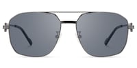 Aero - Aviator Grey Sunglasses - 1