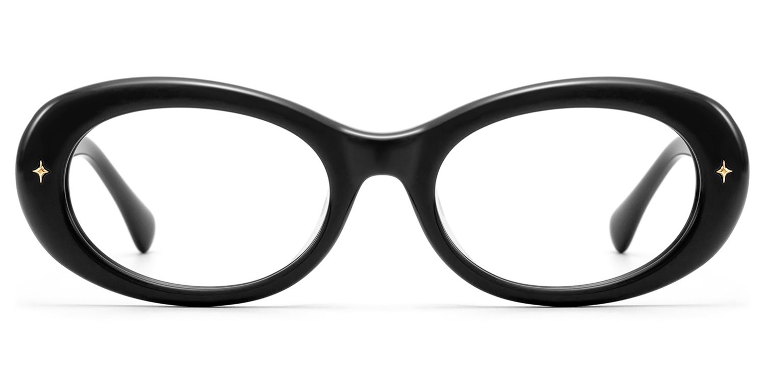 Frame Size of Vexa- Black Chunky Zebra Print Glasses | Vooglam