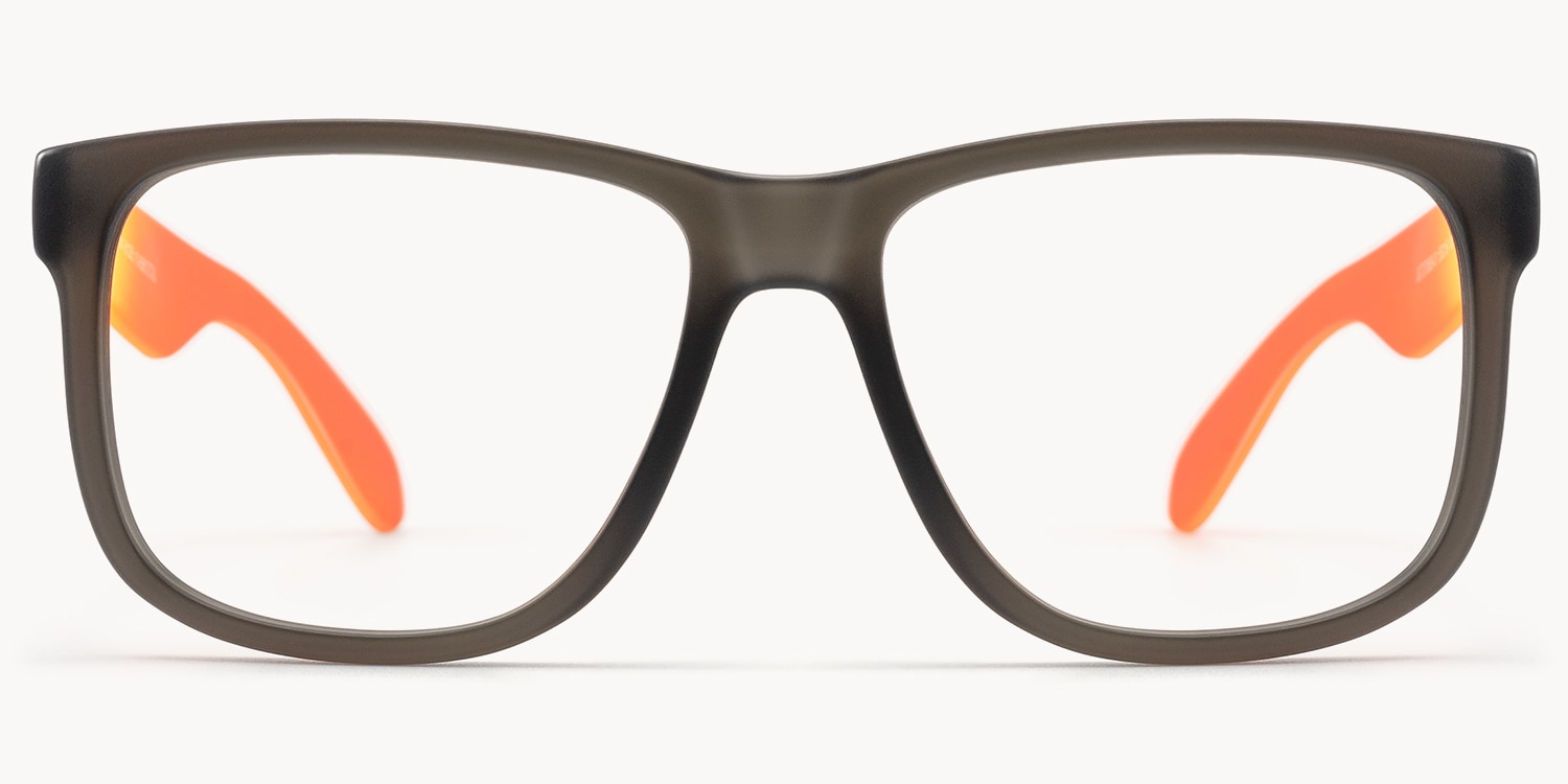 Sync - Rectangle Gray Eyeglasses - 1