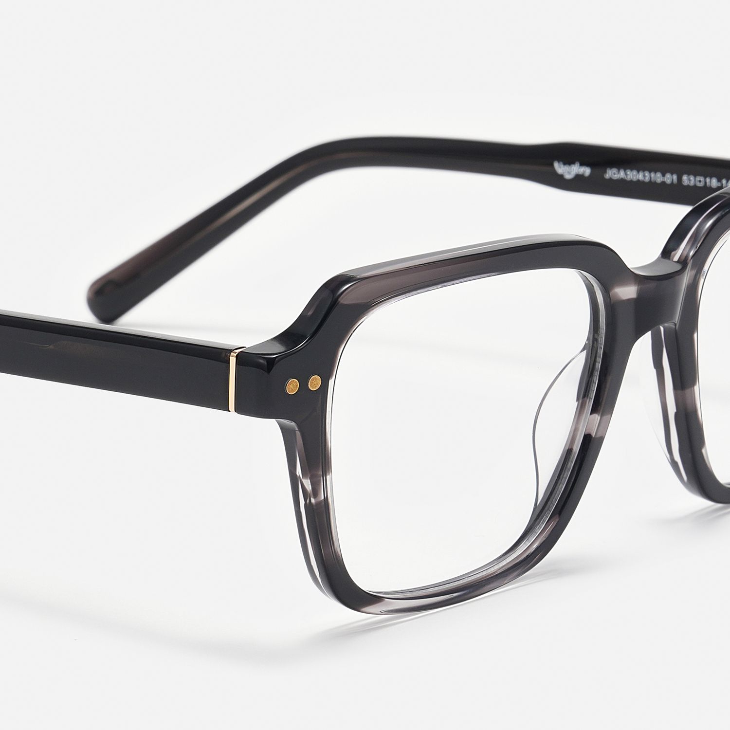 Jafaru - Rectangle Grey Eyeglasses product detail 4