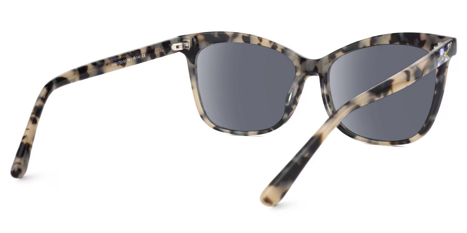 Alfven - Butterfly Leopard Print Sunglasses Bohemian Chic | Vooglam Side View