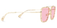 Isla - Aviator Pattern Sunglasses - 5