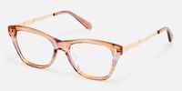Hype - Square Champagne Eyeglasses
