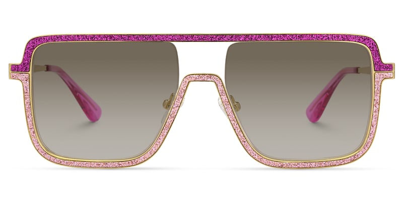Padraic - Aviator Pink Sunglasses