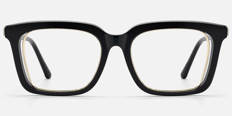 Chaparral - Rectangle Black Eyeglasses