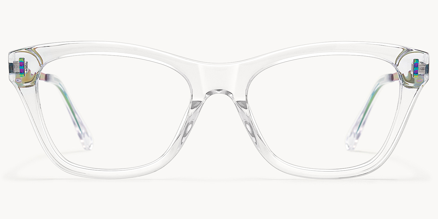 Hype - Square Transparent Eyeglasses - 3