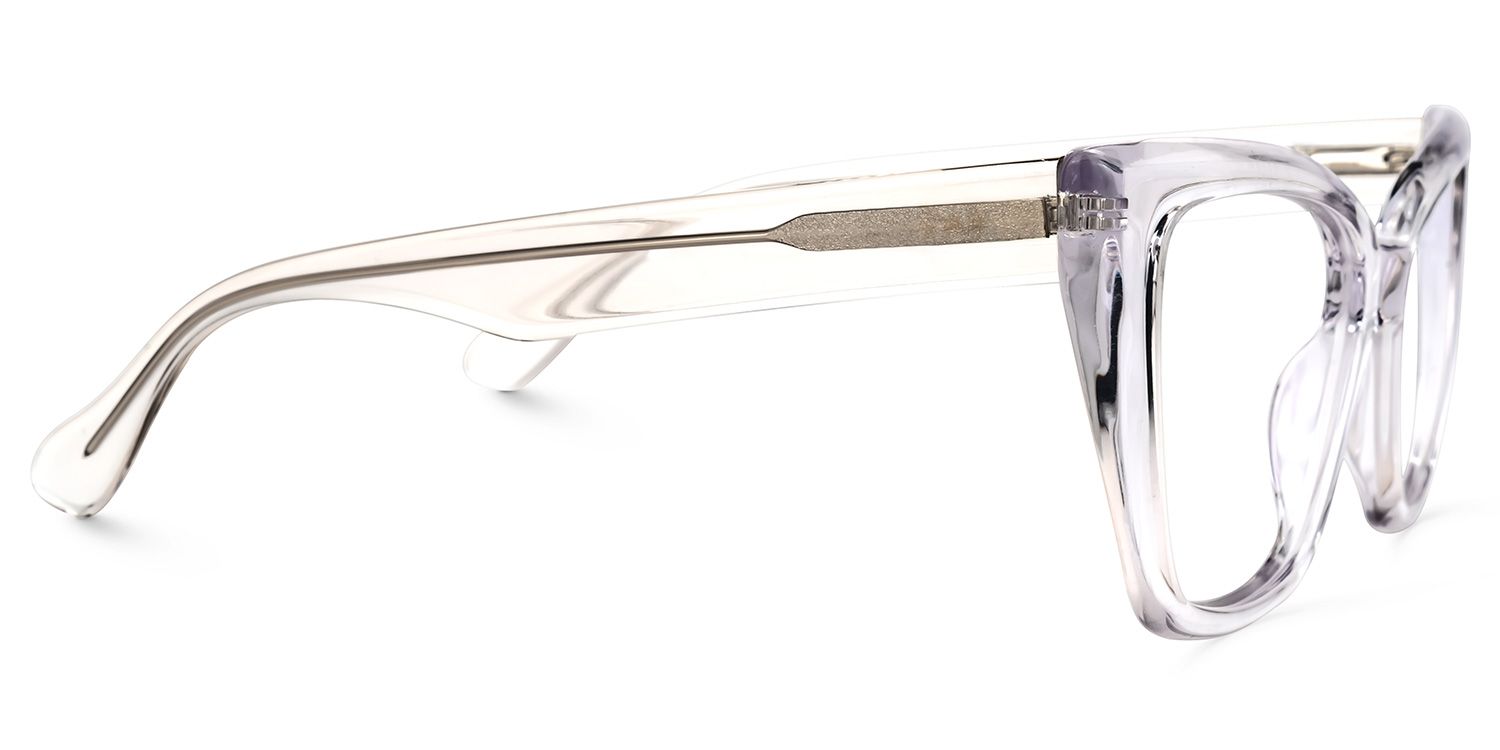 Efrem - Cat Eye Crystal Eyeglasses | Vooglam 4