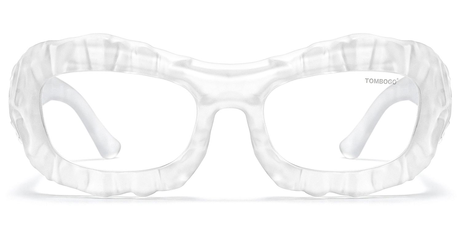 The Geologist - Geometric Transparent Eyeglasses | Vooglam Product Details 1