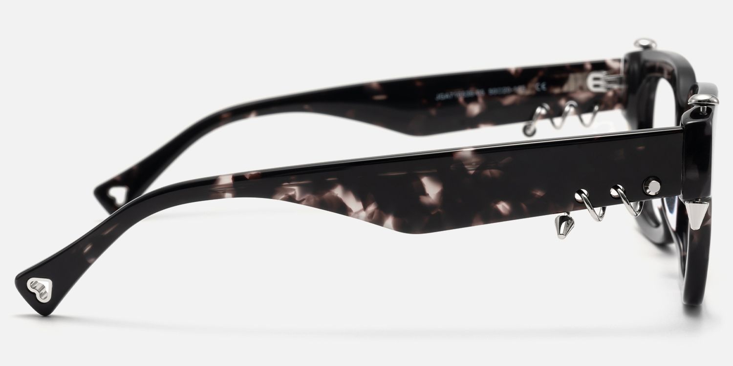 Sabrina - Rectangle Tortoise Eyeglasses product detail 3