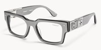 The Programmer - Rectangle Silver Eyeglasses - 2