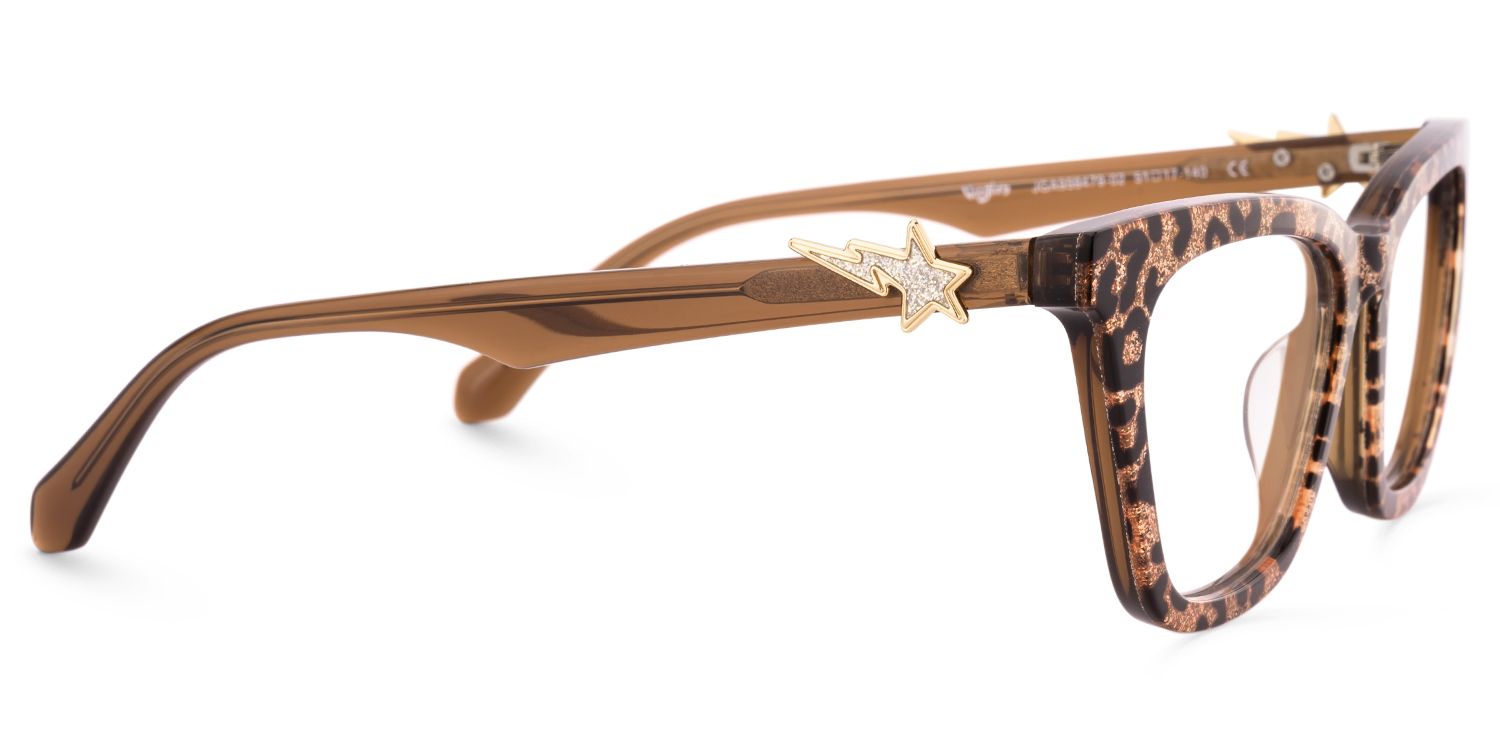 Jaiana - Cat Eye Animal Eyeglasses | Vooglam 4