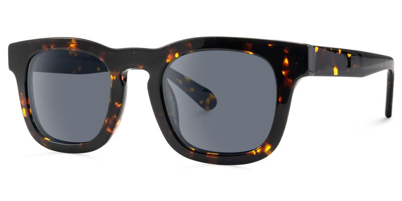 Brovia - Square Tortoise Sunglasses | Vooglam