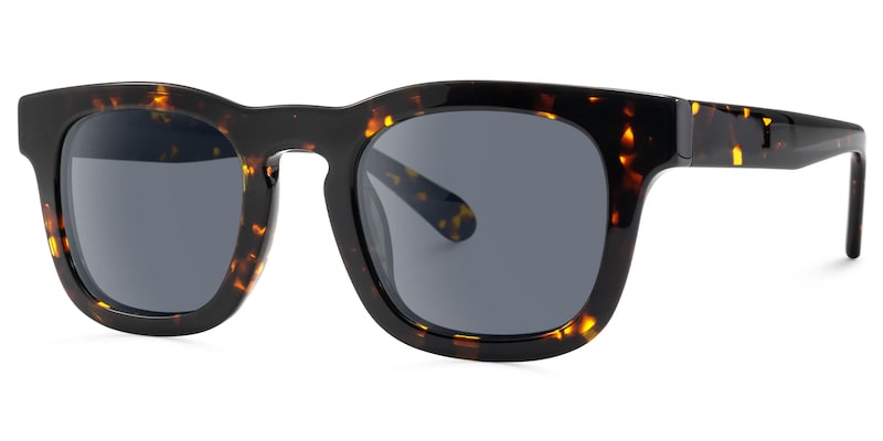 Brovia - Square Tortoise Sunglasses