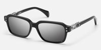 Anacortes - Rectangle Black Sunglasses