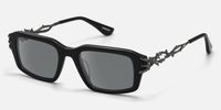 Vorpal - Rectangle Black Sunglasses