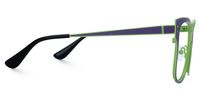 Emerson - Square Purple Eyeglasses | Vooglam