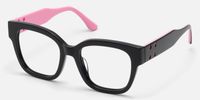 Lorette - Square Black Eyeglasses
