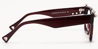 PIERCE - Square Red Eyeglasses - 4