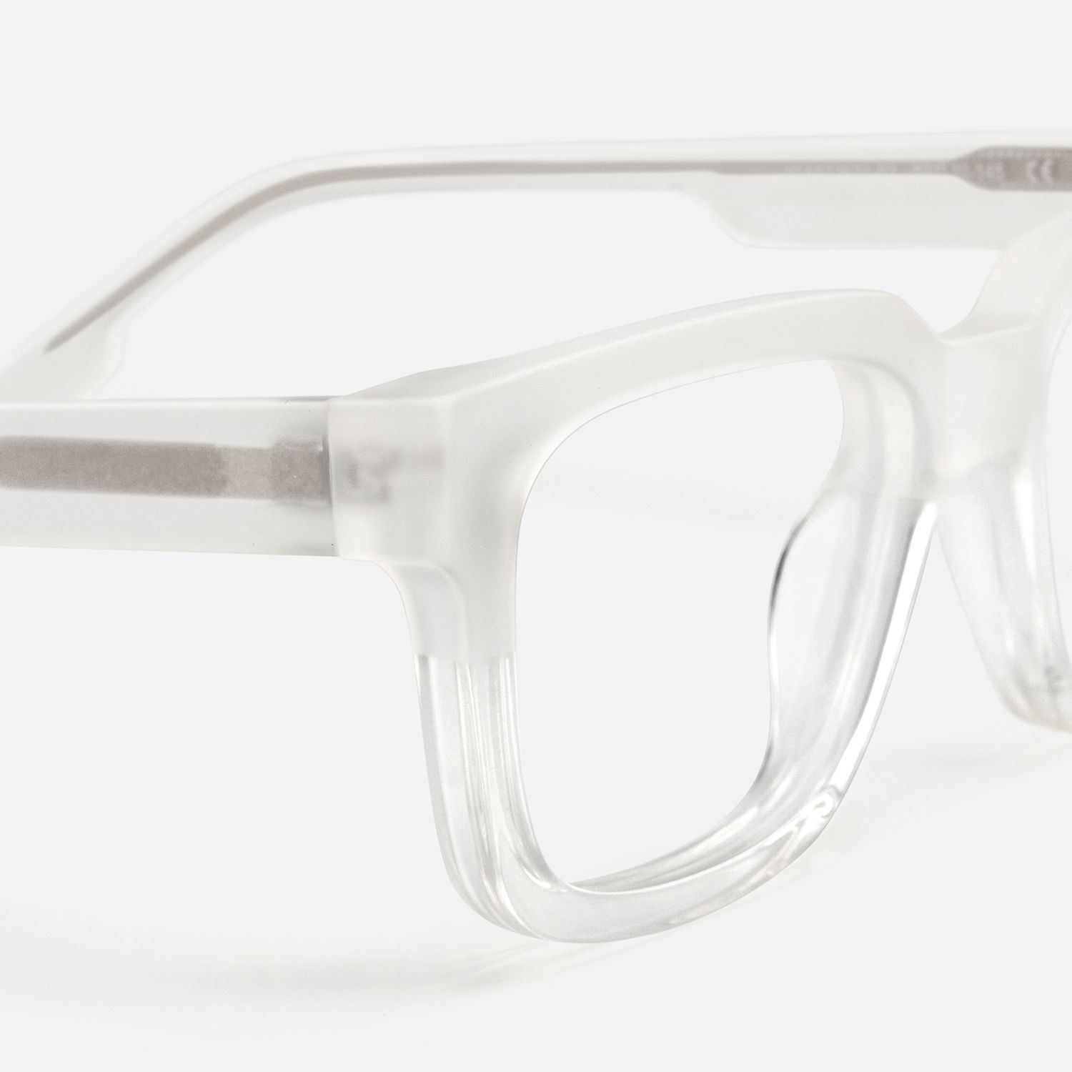Strobe - Rectangle Transparent Eyeglasses product detail 4