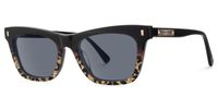 Calico - Square Two-tone Sunglasses | Vooglam Front View