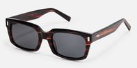 Lunaris - Rectangle Rectangle Sunglasses | Vooglam Front View