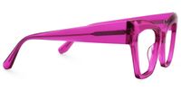 Reginald - Cat Eye Bright/Pink Eyeglasses | Vooglam 