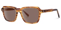 Jafaru - Rectangle Tortoise Sunglasses - 2