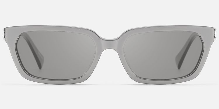 Scarpa - Pearlescent Silver Double Wire Sunglasses | Vooglam