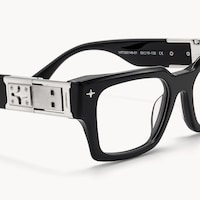 The Programmer - Rectangle Black Eyeglasses - 4