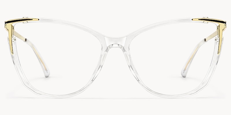 Eirlys - Cat Eye Crystal Eyeglasses
