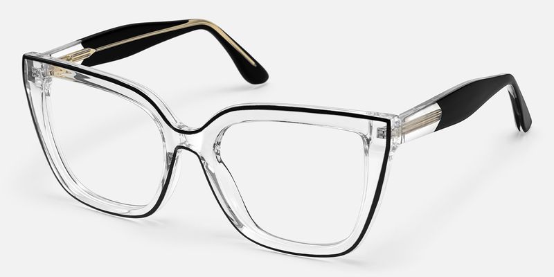 Jessye - Butterfly Black/Crystal Eyeglasses