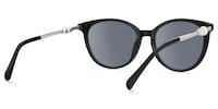 Pearl - Round Black Sunglasses - 3
