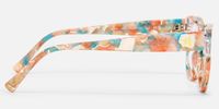 Fusion - Cat Eye Floral Eyeglasses | Vooglam Side View
