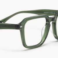 Maven - Square Green Eyeglasses - 7