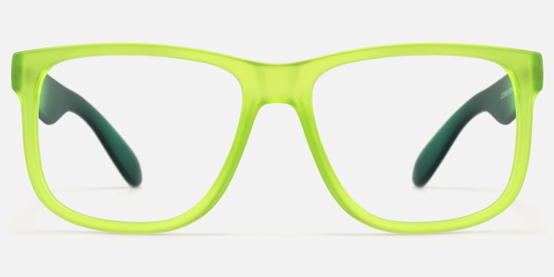 Sync - Rectangle Green Eyeglasses