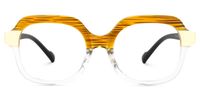 Fadil - Square Animal Eyeglasses | Vooglam Angle View