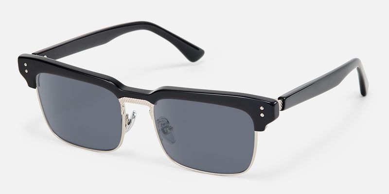 Paley - Browline Black Sunglasses