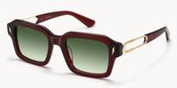 Blindspot - Square Red Sunglasses - 2